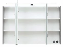Bestpreis 👍 Spiegelschrank Filino - 105/70/16 cm in dunkelgrau ✔️ -Badezimmerschränke Verkäufe 24938245 1