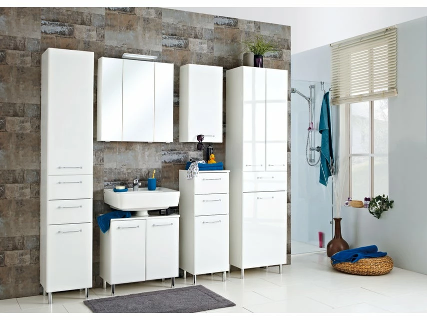 Bester Verkauf 🔔 Waschtisch-Unterschrank Filino - 60/51/33 cm in weiß 🛒 2 Bester Verkauf 🔔 Waschtisch-Unterschrank Filino - 60/51/33 cm in weiß 🛒 – Bild 2