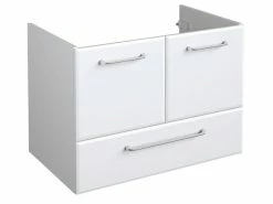 Schlussverkauf 👏 Waschtisch-Unterschrank Filino - 72/51/44 cm in weiß ⌛