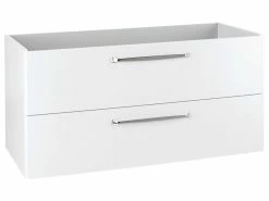 Rabatt 🛒 Waschtisch-Unterschrank Trentino - 105/51/49 cm in weiß 🔥