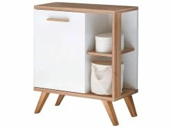 Neu ✨ Waschtisch-Unterschrank Noventa - 60,5/65/33 cm in weiß 👏