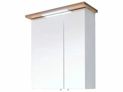 Am billigsten 😀 Spiegelschrank Noventa in weiß ✔️