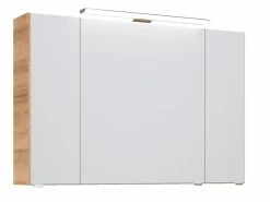 Budget 👍 Spiegelschrank Trentino - 105/70/20 cm in braun 🥰