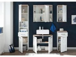 Bestes Angebot ❤️ Wandschrank Vito Country in weiß 🔔 -Badezimmerschränke Verkäufe 6218385 0513490 2 23591226 5