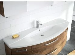 Neu 😀 Pelipal Badezimmer-Block Valea in braun 🛒 -Badezimmerschränke Verkäufe 6248060 0522468 2 23683768 3