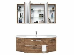 Neu 😀 Pelipal Badezimmer-Block Valea in braun 🛒 -Badezimmerschränke Verkäufe 6248061 0522468 3 23683768 3