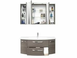 Bester Verkauf 🧨 Pelipal Badezimmer-Block Valea in grau 🔥 -Badezimmerschränke Verkäufe 6248111 0522484 6 23680706