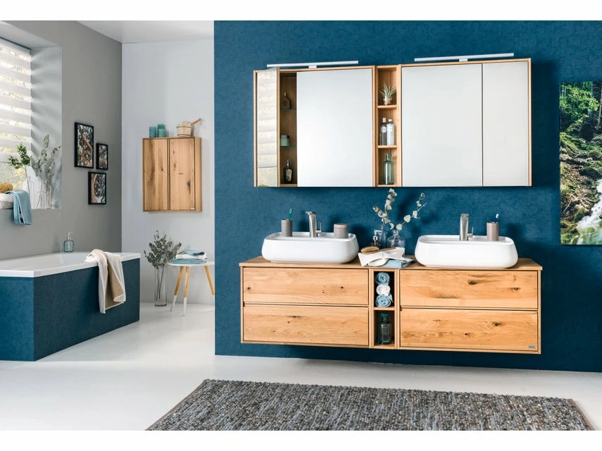 Besorgen 🎁 Die grüne Linie Spiegelschrank Lina - 80/78/16 cm in braun 🌟 7 Besorgen 🎁 Die grüne Linie Spiegelschrank Lina - 80/78/16 cm in braun 🌟 – Bild 7