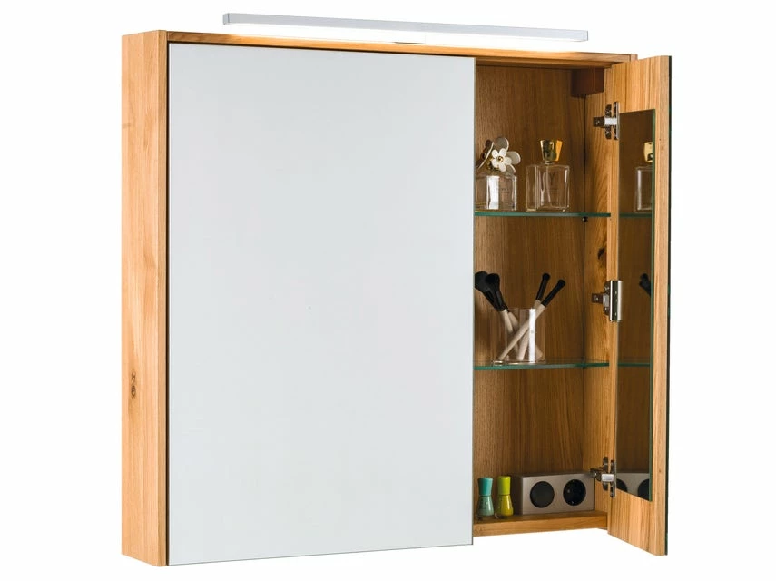 Besorgen 🎁 Die grüne Linie Spiegelschrank Lina - 80/78/16 cm in braun 🌟 5 Besorgen 🎁 Die grüne Linie Spiegelschrank Lina - 80/78/16 cm in braun 🌟 – Bild 5