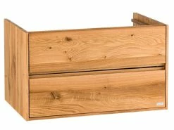 Großhandel 🛒 Die grüne Linie Waschtisch-Unterschrank Lina - 80/47/50 cm in braun 🔔