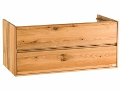 Besorgen đ„° Die grĂŒne Linie Waschtisch-Unterschrank Lina - 105/47/50 cm in braun đ
