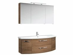 Neu 😀 Pelipal Badezimmer-Block Valea in braun 🛒 -Badezimmerschränke Verkäufe 6269491 0526866 1 23683768 3