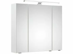 Billig 😀 Spiegelschrank Filino - 80/70/16 cm in weiß 🌟