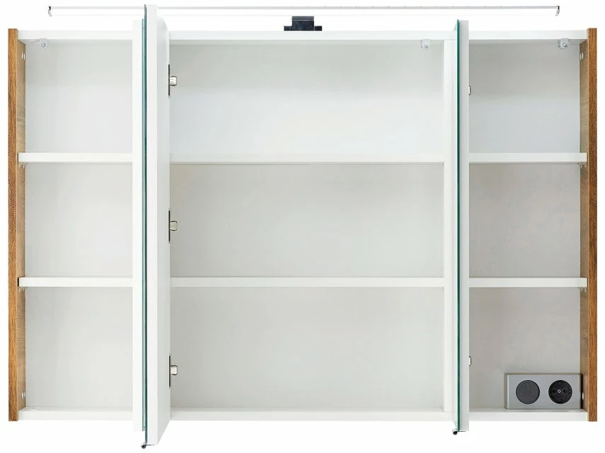 Aktion 😀 Spiegelschrank Filino - 80/70/16 cm in braun 🧨 3 Aktion 😀 Spiegelschrank Filino - 80/70/16 cm in braun 🧨 – Bild 3