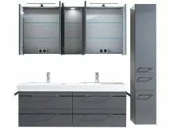 Bestpreis 👏 Pelipal Badezimmer-Programm Balto in dunkelgrau 😍 -Badezimmerschränke Verkäufe 6514537 0567149 4 24303290