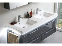 Bestpreis 👏 Pelipal Badezimmer-Programm Balto in dunkelgrau 😍 -Badezimmerschränke Verkäufe 6514539 0567149 6 24303290