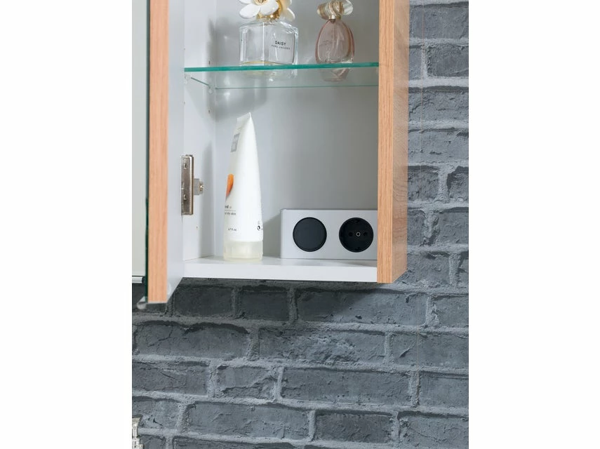 Budget 👍 Spiegelschrank Trentino - 105/70/20 cm in braun 🥰 3 Budget 👍 Spiegelschrank Trentino - 105/70/20 cm in braun 🥰 – Bild 3