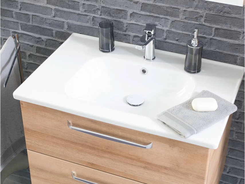 Schlussverkauf 😍 Waschtisch-Unterschrank Trentino - 75/51/49 cm in braun 👏 7 Schlussverkauf 😍 Waschtisch-Unterschrank Trentino - 75/51/49 cm in braun 👏 – Bild 7