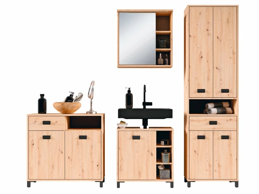 Bestpreis 🛒 Vivre Hochschrank Milo - 54/193/31 cm in braun ⭐ 3 Bestpreis 🛒 Vivre Hochschrank Milo - 54/193/31 cm in braun ⭐ – Bild 3