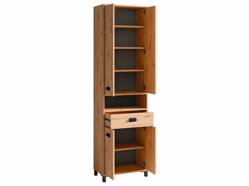 Bestpreis 🛒 Vivre Hochschrank Milo - 54/193/31 cm in braun ⭐ 2 Bestpreis 🛒 Vivre Hochschrank Milo - 54/193/31 cm in braun ⭐ – Bild 2