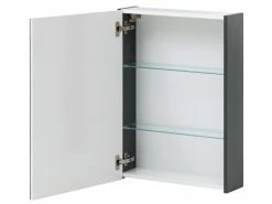 Rabatt 🎉 Vivre Spiegelschrank Cosmo - 50/71/16 cm in grau 🎁 -Badezimmerschränke Verkäufe 6522789 0568847 1 24312895 1