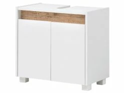 Billig 🎁 Vivre Waschbecken-Unterschrank Cosmo - 57/54,6/33 cm in weiß 🌟 -Badezimmerschränke Verkäufe 6522797 0568851 2 24312902