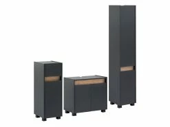 Blitzangebot 😉 Vivre Waschbecken-Unterschrank Cosmo - 57/54,6/33 cm in grau 👍 -Badezimmerschränke Verkäufe 6522805 0568857 4 24312910 1