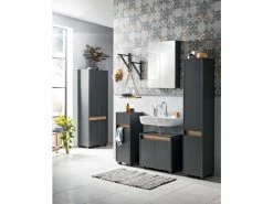 Blitzangebot 😉 Vivre Waschbecken-Unterschrank Cosmo - 57/54,6/33 cm in grau 👍 -Badezimmerschränke Verkäufe 6522807 0568857 6 24312910 1