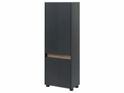 Angebote ✨ Vivre Hochschrank Cosmo - 57/164,5/33 cm in grau 🎉 -Badezimmerschränke Verkäufe 6522835 0568888 2 24314966