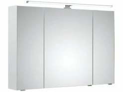 Bestes Angebot 🔔 Spiegelschrank Filino - 105/70/16 cm in weiß 🥰
