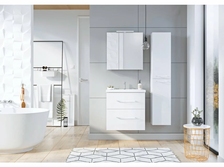 Coupon 🎉 Vivre Spiegelschrank Isella - 60/62/12,9 cm in weiß ⌛ 2 Coupon 🎉 Vivre Spiegelschrank Isella - 60/62/12,9 cm in weiß ⌛ – Bild 2