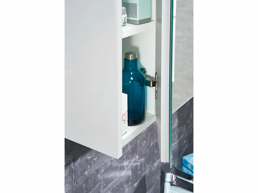 Billig 😀 Spiegelschrank Filino - 80/70/16 cm in weiß 🌟 2 Billig 😀 Spiegelschrank Filino - 80/70/16 cm in weiß 🌟 – Bild 2