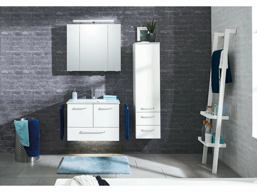 Billig 😀 Spiegelschrank Filino - 80/70/16 cm in weiß 🌟 3 Billig 😀 Spiegelschrank Filino - 80/70/16 cm in weiß 🌟 – Bild 3