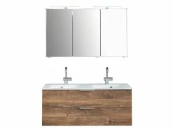 Billig ⭐ Pelipal Badezimmer-Set Solitaire - 3-teilig in dunkelbraun 🔥