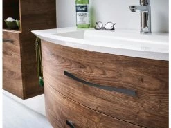 Am billigsten 💯 Badezimmer-Set Mondo Spa - 3-teilig in braun ⌛ -Badezimmerschränke Verkäufe 6539114 0573583 3 24346026