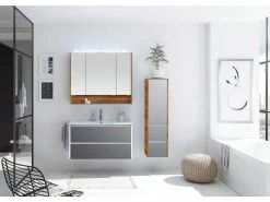 Blitzangebot ❤️ Pelipal Midischrank Serie - 33,3/123,7/33 cm in mehrfarbig 🛒 -Badezimmerschränke Verkäufe 6539863 0573898 4 23541122