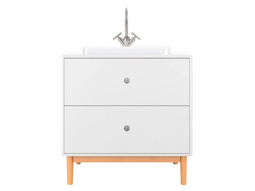 Angebote ✔️ Waschtisch-Set Tom Tailor - 80/62/50 cm in weiß 🥰 4 Angebote ✔️ Waschtisch-Set Tom Tailor - 80/62/50 cm in weiß 🥰 – Bild 4