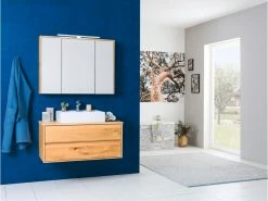 Billig 🔔 Die grüne Linie Waschtisch-Platte Lina - 106,6/2/51,3 cm in braun 🎉 -Badezimmerschränke Verkäufe 6557169 0578849 2 23626388