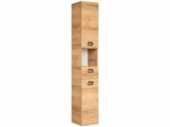 Blitzangebot ❤️ Vivre Hochschrank Buca - 30/185,5/33 cm in braun 💯