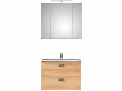 Am billigsten 🔥 Vivre Badezimmer-Block Buca - 80x45 cm in braun 💯