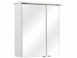 Neu 🎉 Vivre Spiegelschrank Cesa - 60/72/20 cm in weiß ✔️