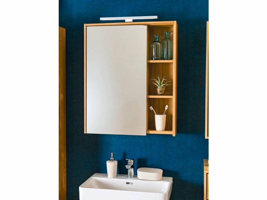 Schlussverkauf ❤️ Die grüne Linie Spiegelschrank Lina - 65/78/16 cm in braun ❤️ 5 Schlussverkauf ❤️ Die grüne Linie Spiegelschrank Lina - 65/78/16 cm in braun ❤️ – Bild 5