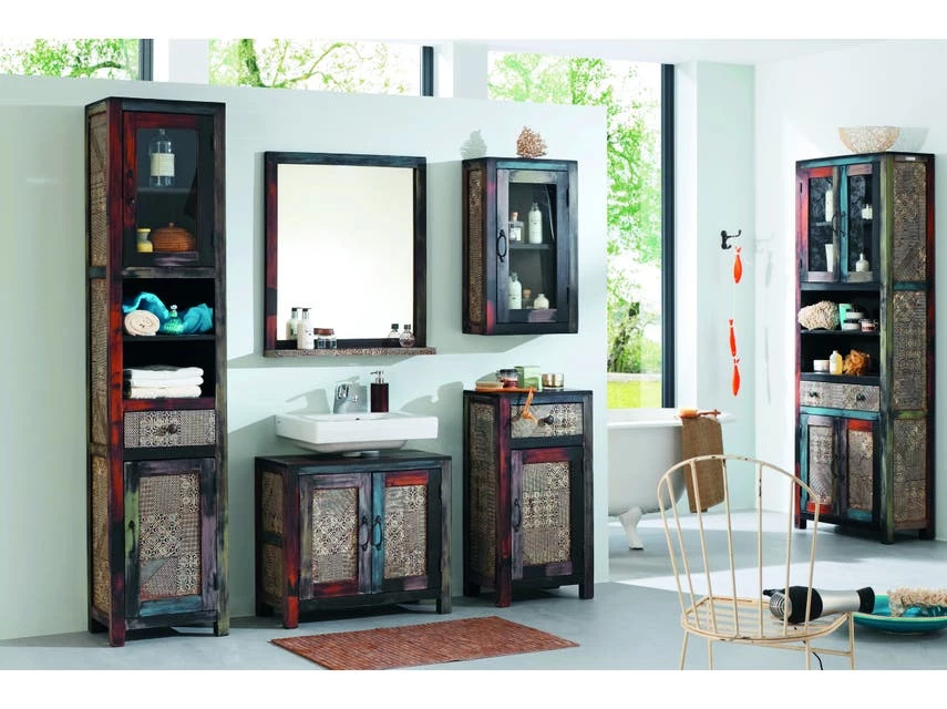 Rabatt 🔥 The Lodge Hochschrank Goa in braun 👏 2 Rabatt 🔥 The Lodge Hochschrank Goa in braun 👏 – Bild 2