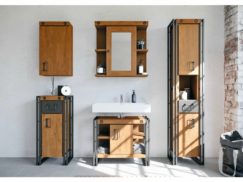 Coupon ⌛ The Lodge Unterschrank City - 38/84/30 cm in braun 🔥 2 Coupon ⌛ The Lodge Unterschrank City - 38/84/30 cm in braun 🔥 – Bild 2