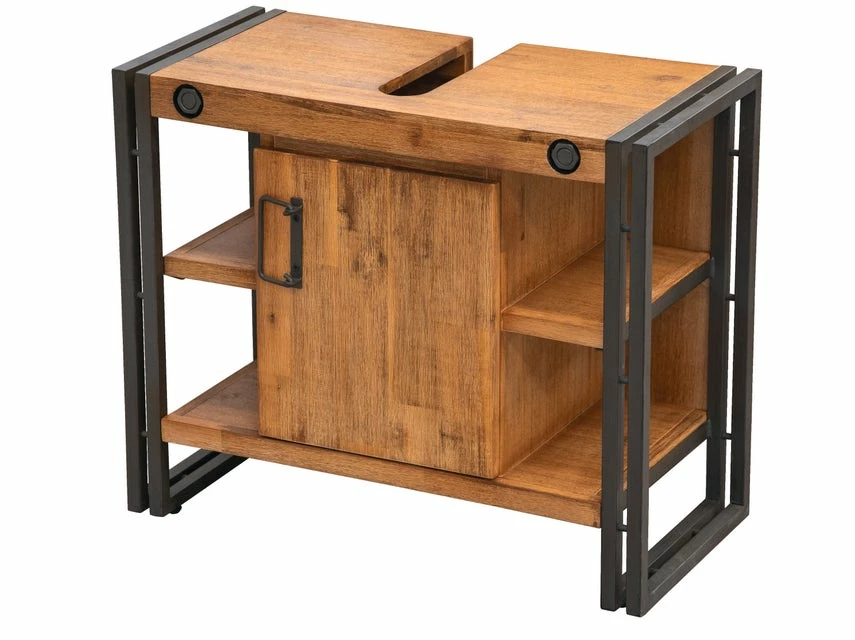 Bestpreis ❤️ The Lodge Waschbecken-Unterschrank City - 68/56/33 cm in braun 🔥 6 Bestpreis ❤️ The Lodge Waschbecken-Unterschrank City - 68/56/33 cm in braun 🔥 – Bild 6