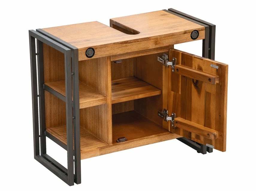 Bestpreis ❤️ The Lodge Waschbecken-Unterschrank City - 68/56/33 cm in braun 🔥 7 Bestpreis ❤️ The Lodge Waschbecken-Unterschrank City - 68/56/33 cm in braun 🔥 – Bild 7