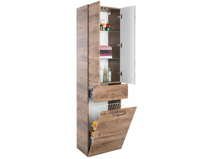 Am billigsten 🛒 Hochschrank Filino - 50/185,5/33 cm in braun 😉 5 Am billigsten 🛒 Hochschrank Filino - 50/185,5/33 cm in braun 😉 – Bild 5