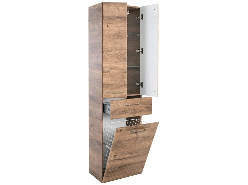 Am billigsten 🛒 Hochschrank Filino - 50/185,5/33 cm in braun 😉 6 Am billigsten 🛒 Hochschrank Filino - 50/185,5/33 cm in braun 😉 – Bild 6