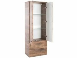 Brandneu 🎉 Midischrank Filino in braun 🛒 -Badezimmerschränke Verkäufe 6656898 0590731 2 23348932