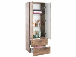 Brandneu 🎉 Midischrank Filino in braun 🛒 -Badezimmerschränke Verkäufe 6656899 0590731 3 23348932